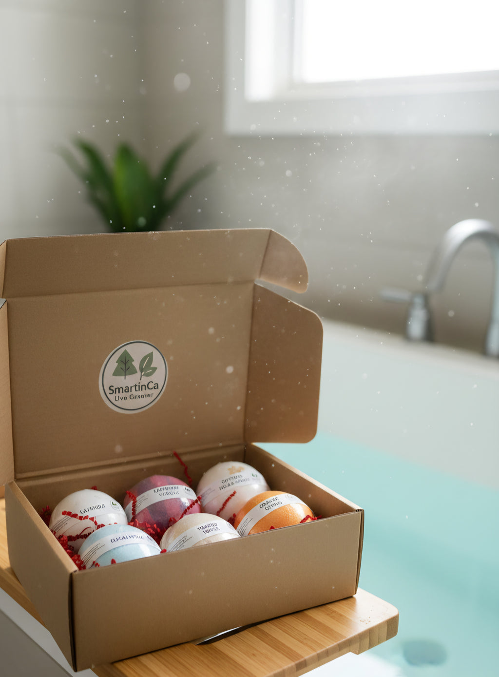 6-Piece Bath Bomb Gift Set