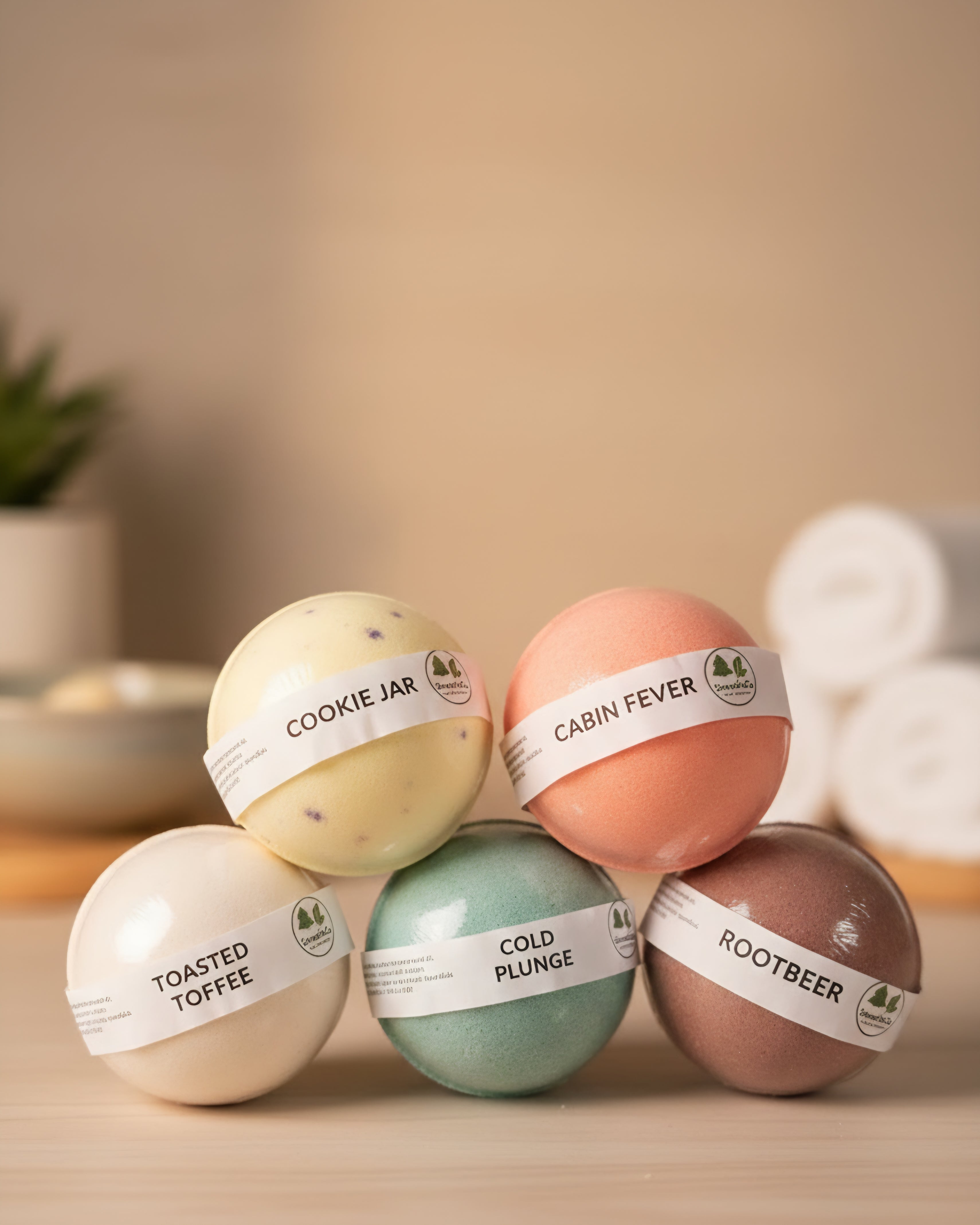 5-Pack Mini Bath Bomb Gift Set