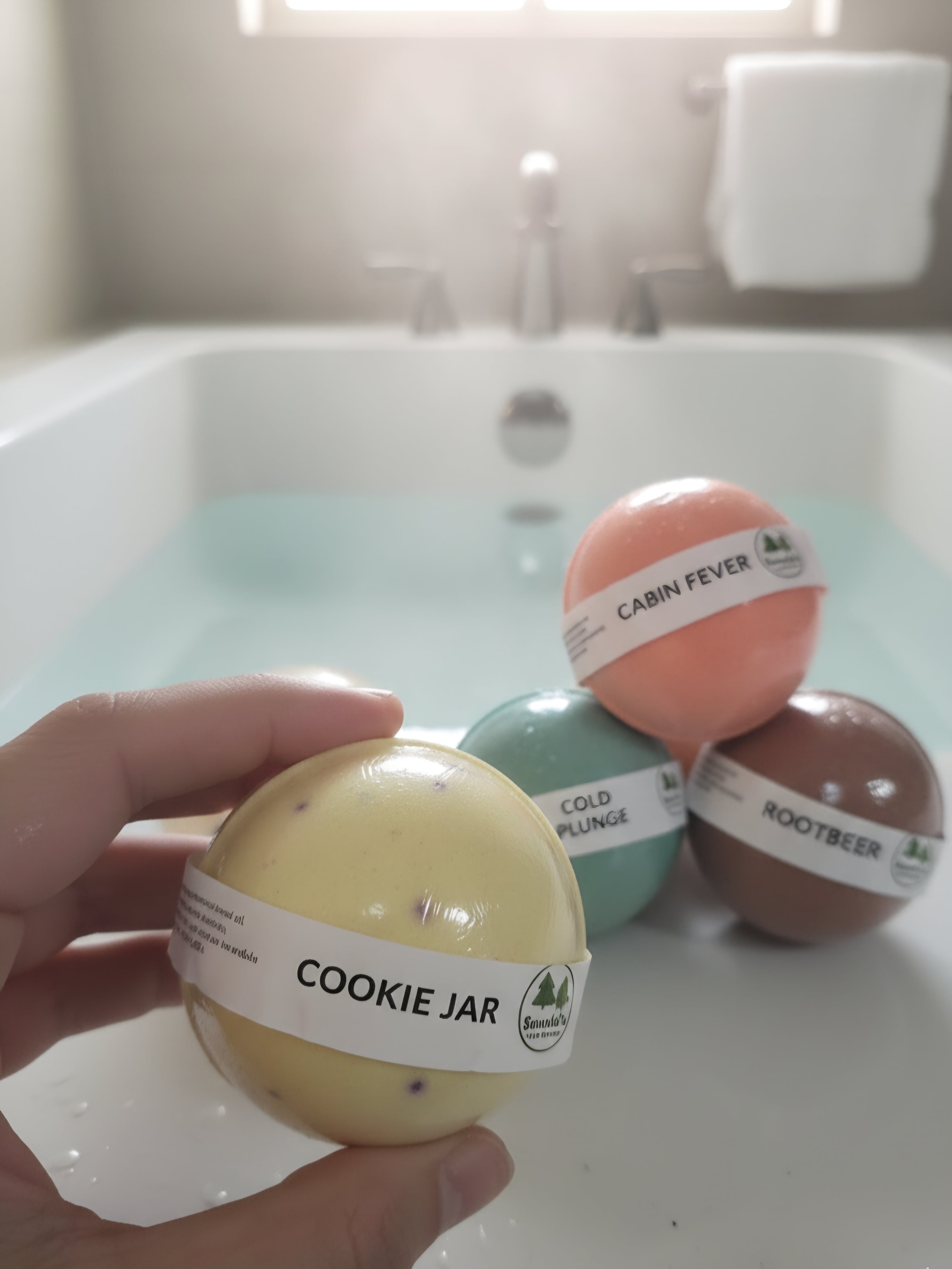 5-Pack Mini Bath Bomb Gift Set